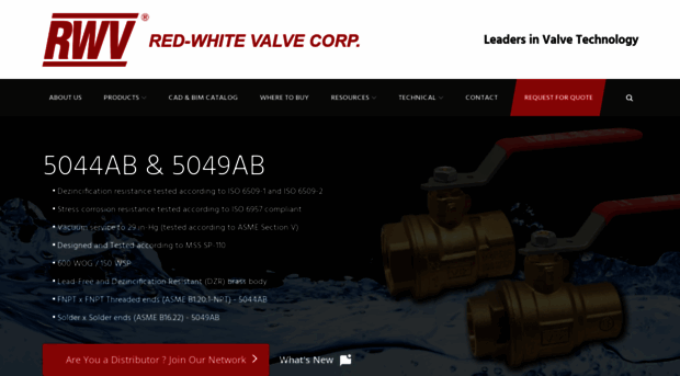 redwhitevalvecorp.com