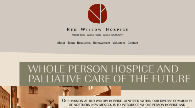 redwillowhospice.com