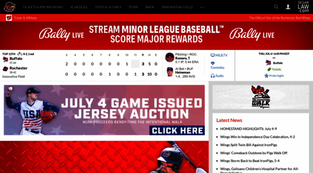 redwingsbaseball.com