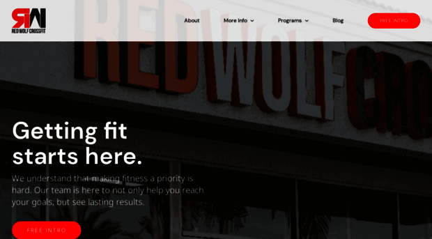 redwolfcrossfit.com