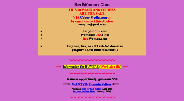 redwoman.com