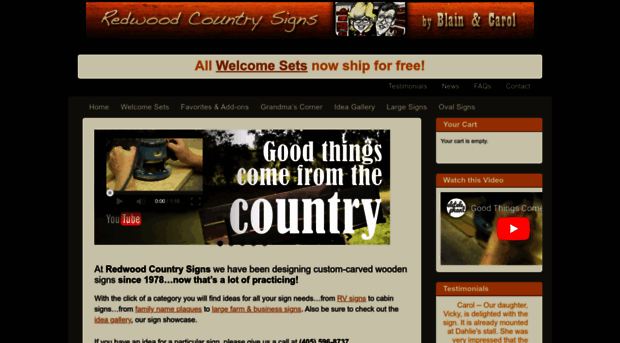 redwoodcountrysigns.com