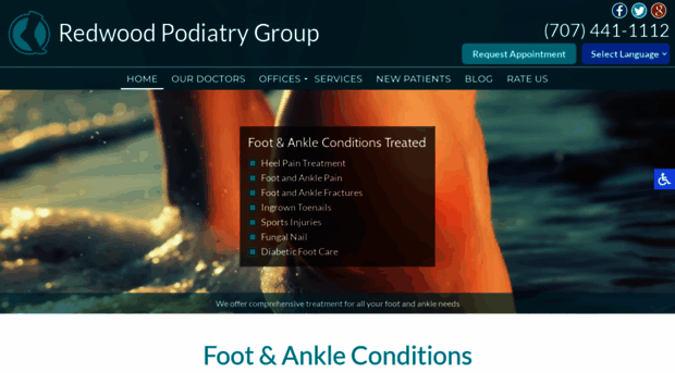 redwoodpodiatry.com