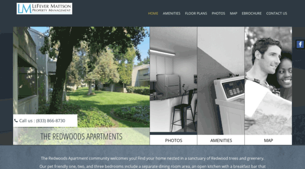 redwoodsapartments.com