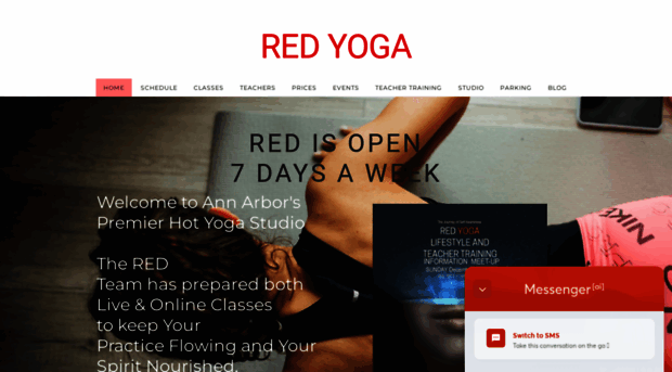 redyogaannarbor.com