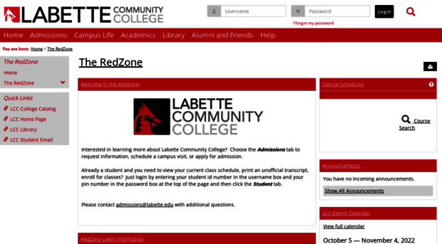 redzone.labette.edu