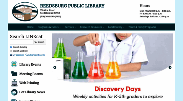 reedsburglibrary.org