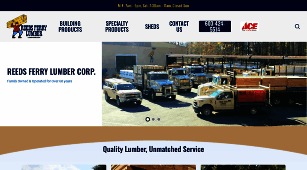 reedsferrylumber.com