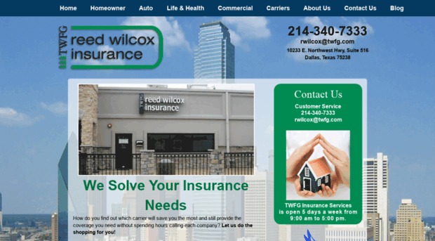 reedwilcoxinsurance.com