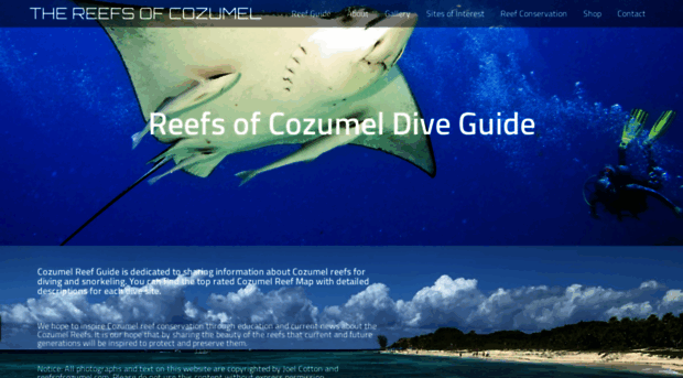 reefsofcozumel.com