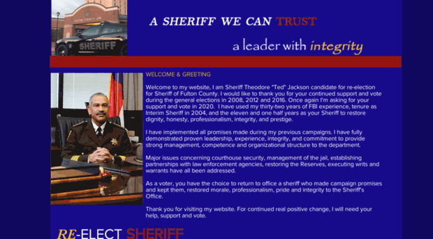 reelectsherifftjackson.com