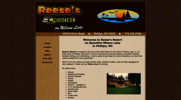 reesesresort.com