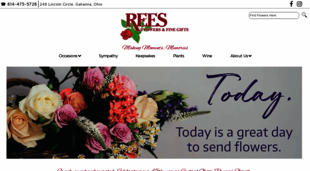 reesflowersandgifts.com