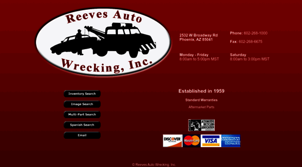 reevesautowrecking.com