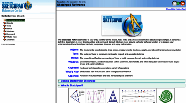 referencecenter.dynamicgeometry.com