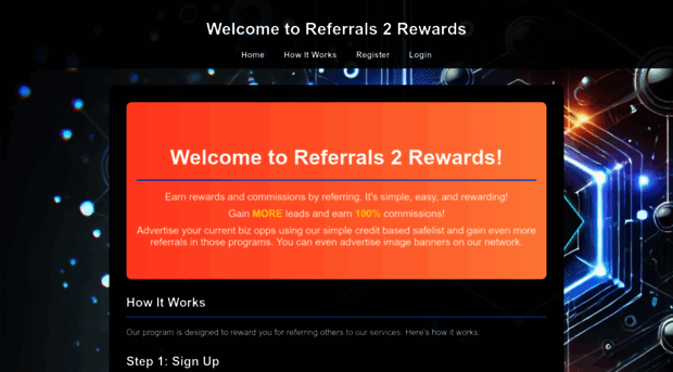referrals2rewards.com
