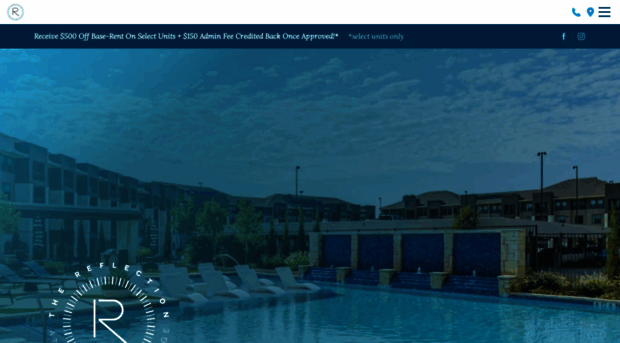 reflectionapartments.com