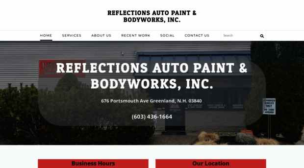 reflectionsautopaintandbodyworks.com