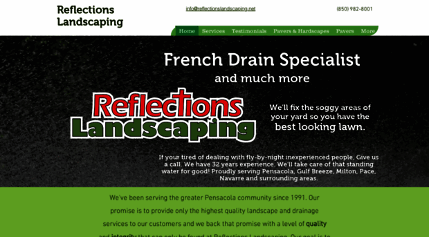 reflectionslandscaping.net