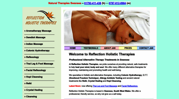 reflectiontherapies.co.uk