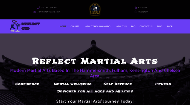 reflectmartialarts.co.uk