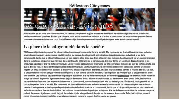 reflexions-objectives-citoyennes.fr