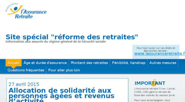 reforme.lassuranceretraite.fr