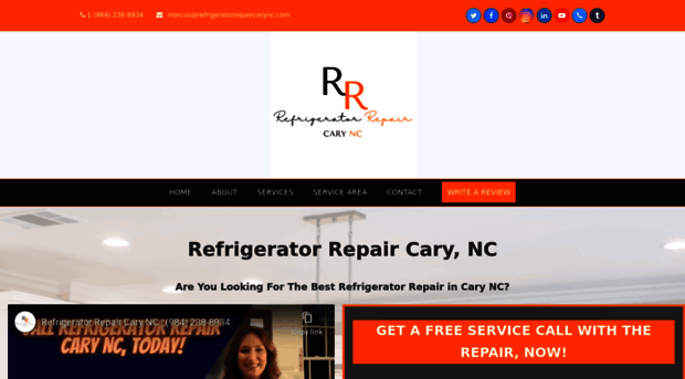 refrigeratorrepaircarync.com