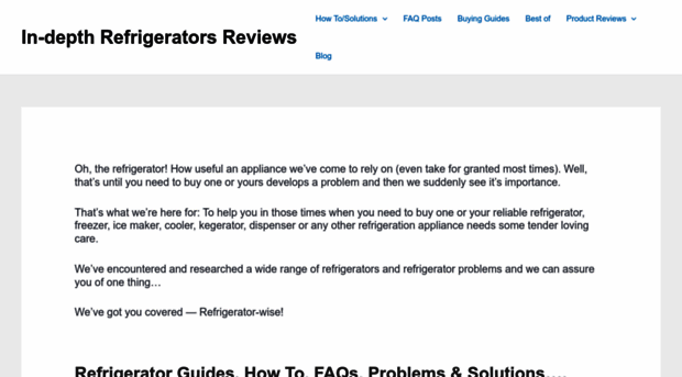 refrigeratorsreviewed.com