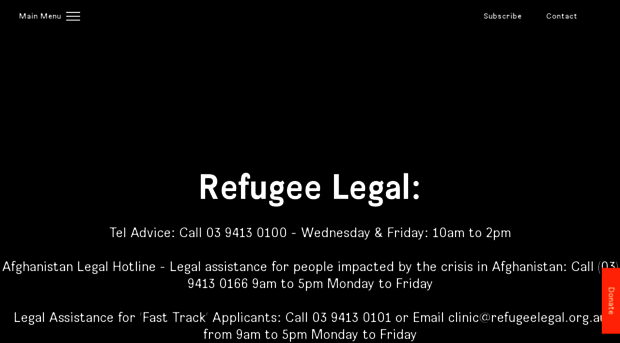 refugeelegal.org.au