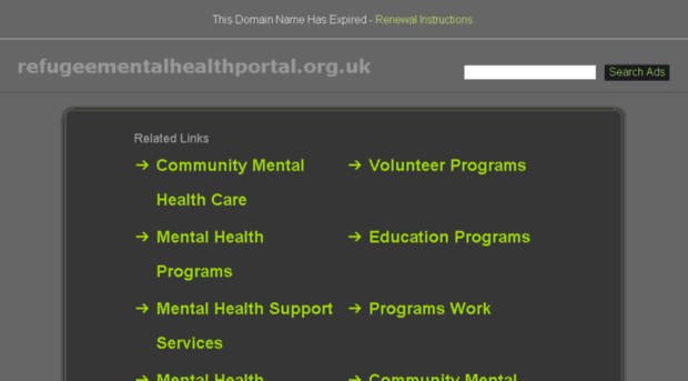 refugeementalhealthportal.org.uk