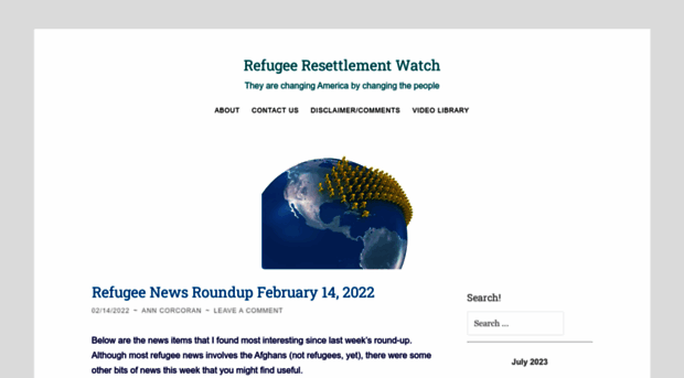 refugeeresettlementwatch.org