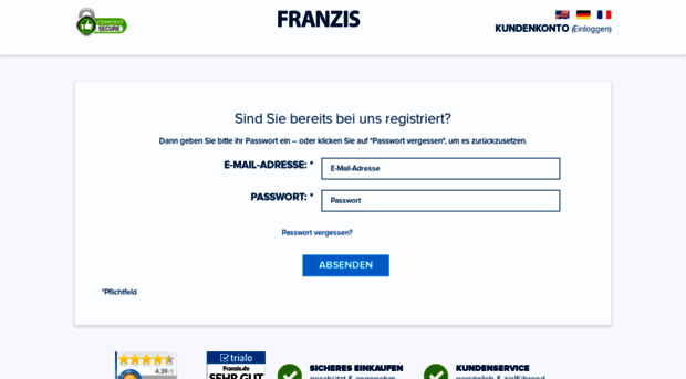 reg.franzis.de