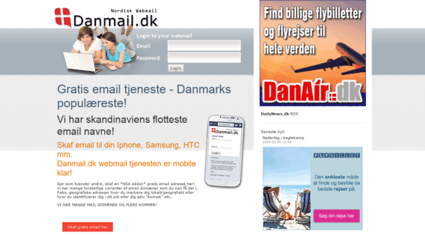 reg.nordiskemail.com