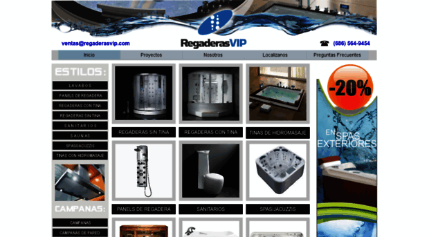 regaderasvip.com