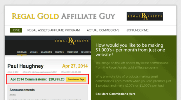 regalgoldaffiliateguy.com