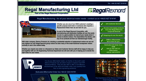regalmanufacturing.co.uk