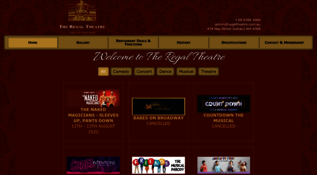 regaltheatre.com.au