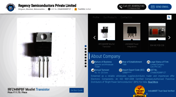 regencysemiconductors.in