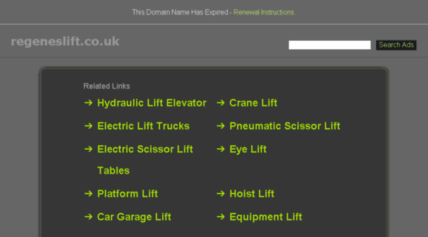 regeneslift.co.uk