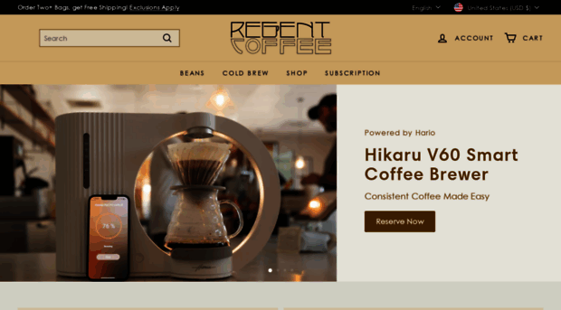 regentcoffee.com