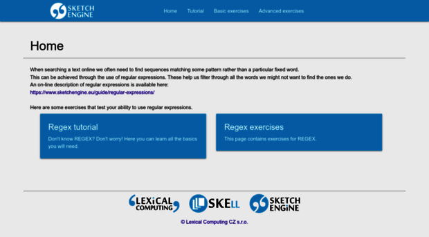 regex.sketchengine.co.uk