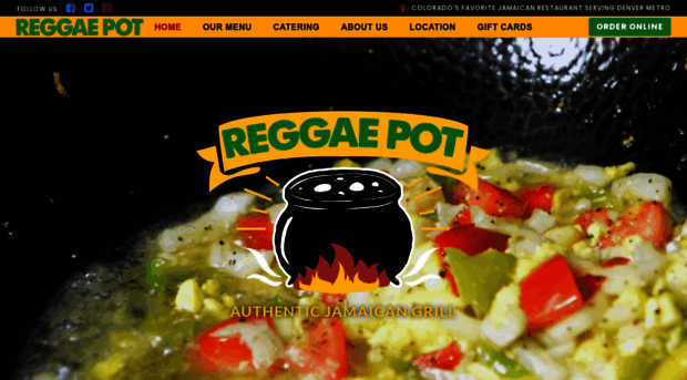 reggaepotjamaicangrill.com