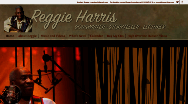 reggieharrismusic.com