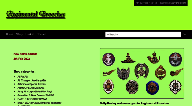 regimentalbrooches.com