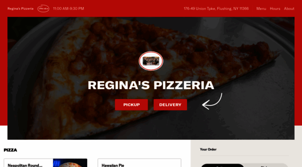 reginacafepizzeria.com