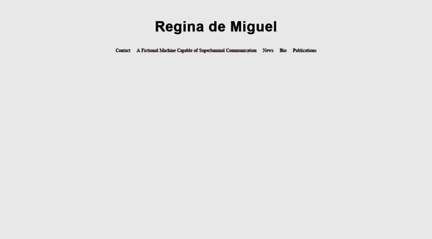 reginademiguel.net