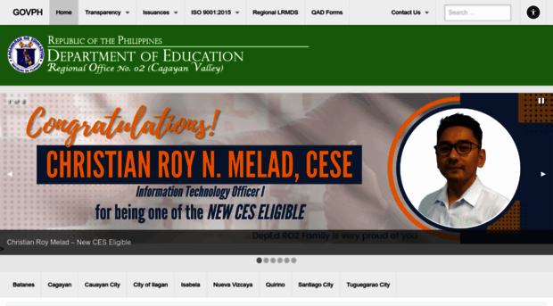 Region2.deped.gov.ph - DepED RO2 | The Official Websi... - Region 2 DepED