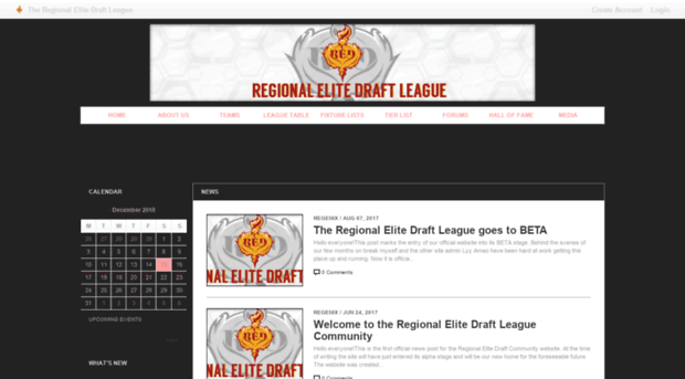 regionalelitedraftleague.com