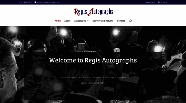 regisautographs.com